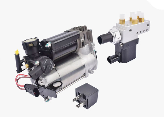 Luftfederungskompressor A2113200158 + Ventilsteuerungsblock für Mercedes Benz W219 W211.